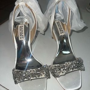 Badgley Mischka Women's White Heels